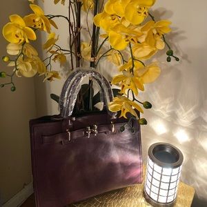 Cute Satchel Bag with Zipper Closure